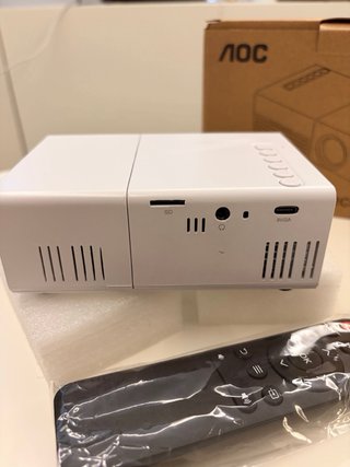 Mini proyector AOC Blanco