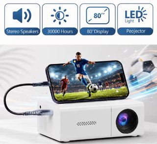 Mini proyector AOC Blanco