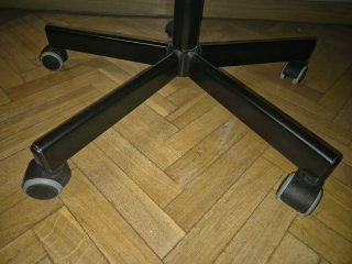 Silla de oficina IKEA FLINTAN negra