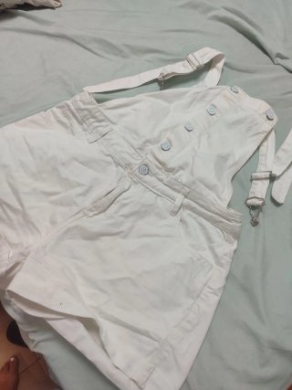 Mono corto blanco
