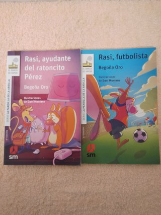 LOTE (II) 8 LIBROS DE RASI (9-16) + 1 PELUCHE