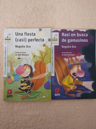LOTE (II) 8 LIBROS DE RASI (9-16) + 1 PELUCHE