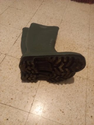 Botas de agua verdes panter.