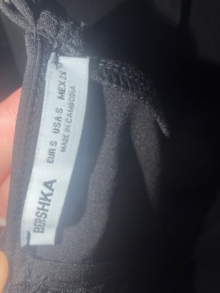 Vestito corto tubino nero