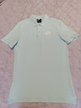 Polo Hombre Nike Turquesa Talla S