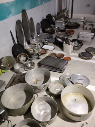 Lote de utensilios de cocina para hostelería