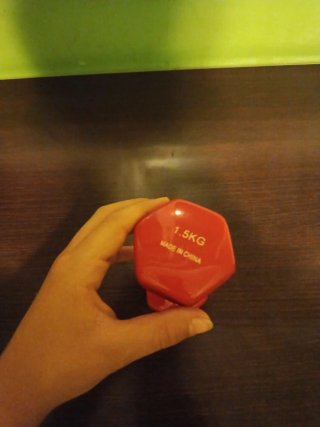Mancuerna roja 1.5kg