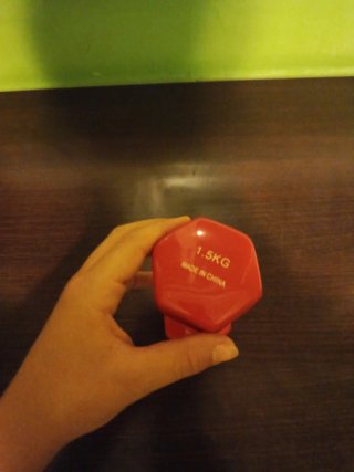 Mancuerna roja 1.5kg