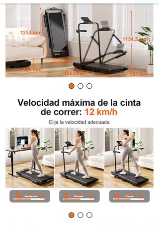 Cinta de Correr Plegable