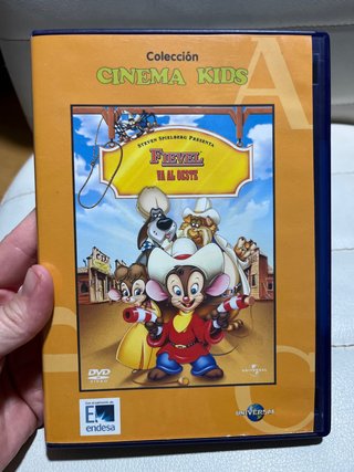 DVD Fievel Va Al Oeste Nueva sin Uso