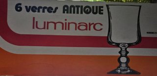 Set de 12 Copas Luminarc Antique
