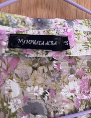 Blusa manga larga Nymphaea alba Talla 48