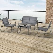 Set de 4 Muebles de Jardín Rivu Infinity LifePQMLV