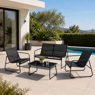 Set de 4 Muebles de Jardín Rivu Infinity LifePQMLV