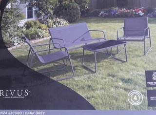 Set de 4 Muebles de Jardín Rivu Infinity LifePQMLV
