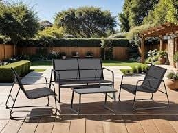 Set de 4 Muebles de Jardín Rivu Infinity LifePQMLV