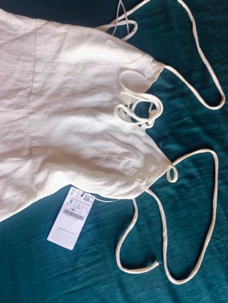 Mono blanco Stradivarius