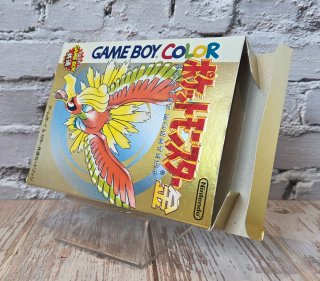 Pokémon Oro Game Boy Color Ed. Jap. CIB Completo