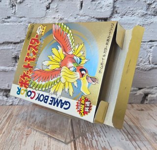 Pokémon Oro Game Boy Color Ed. Jap. CIB Completo