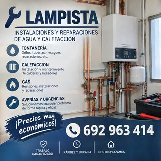 Lampista: Instalaciones y reparaciones