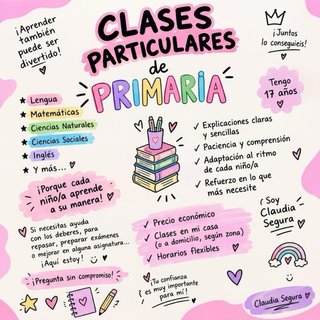 Clases particulares de primaria