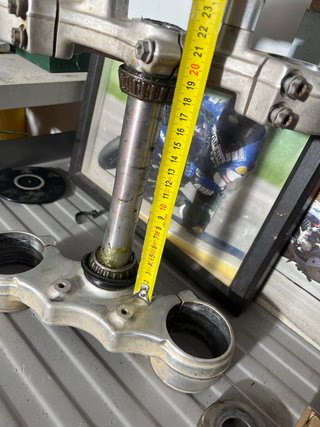 Horquilla y tija completa para KTM EXC