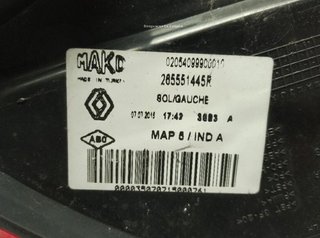 Piloto trasero izquierdo renault 23801875 clio 1.5