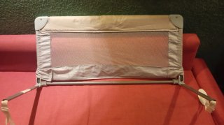 Barandilla de Cama Plegable para Niños.Asolvo Baby