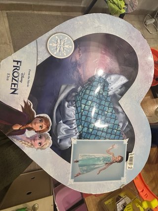 Disfraz Elsa Frozen Talla 5-6 Años