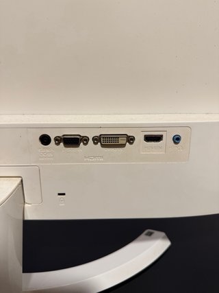 Monitor LG 24 pulgadas blanco