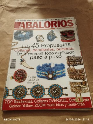 Lote de 4 Revistas de Bisutería Abalorios