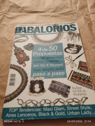 Lote de 4 Revistas de Bisutería Abalorios
