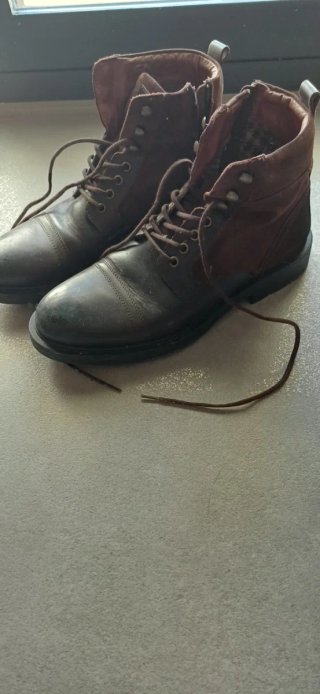 Botas Martinelli Piel Marrón y Negra