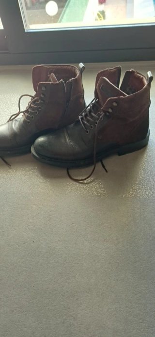 Botas Martinelli Piel Marrón y Negra