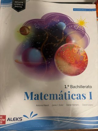 Matemáticas 1.º Bachillerato