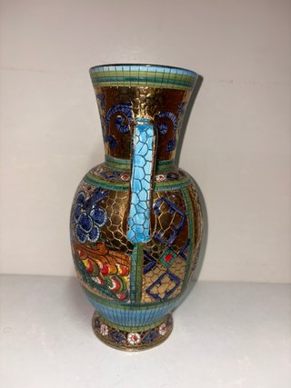Vaso in maiolica di Deruta