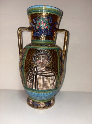 Vaso in maiolica di Deruta