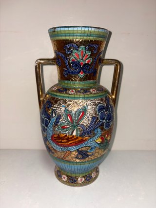 Vaso in maiolica di Deruta