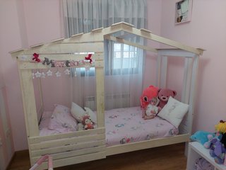 Cama Casita Montessori de Madera