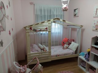 Cama Casita Montessori de Madera