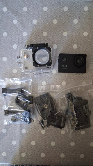 Action Cam HD 1080P + accessori