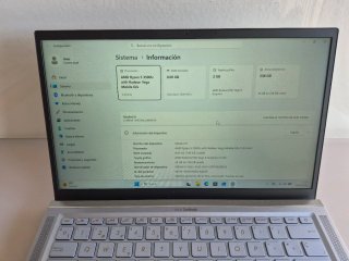 Portátil Asus Ryzen 256 gb win 11 office rapido