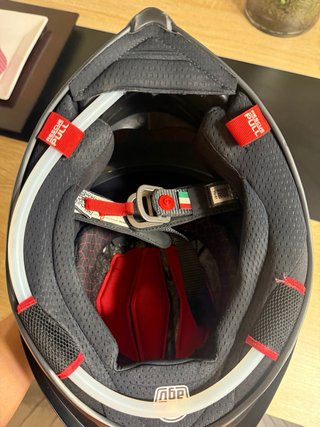 Casco Moto Agv Fibra Carbono