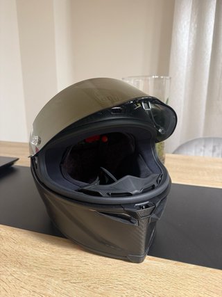 Casco Moto Agv Fibra Carbono