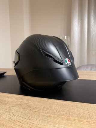Casco Moto Agv Fibra Carbono