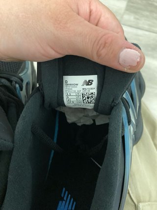 Zapatillas New Balance Negras y Azules talla 43