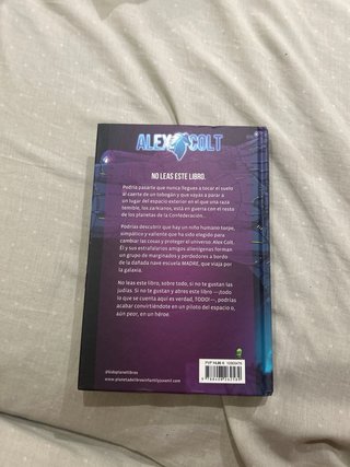 Alex Colt. Cadete espacial. Nueva presentación