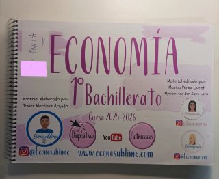 Libro Economía 1 Bachillerato (econosublime)