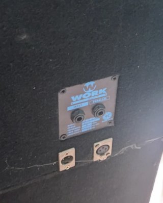 4 Altavoces WORK cajas sonido pasivas