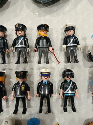 Lote policía americana Playmobil